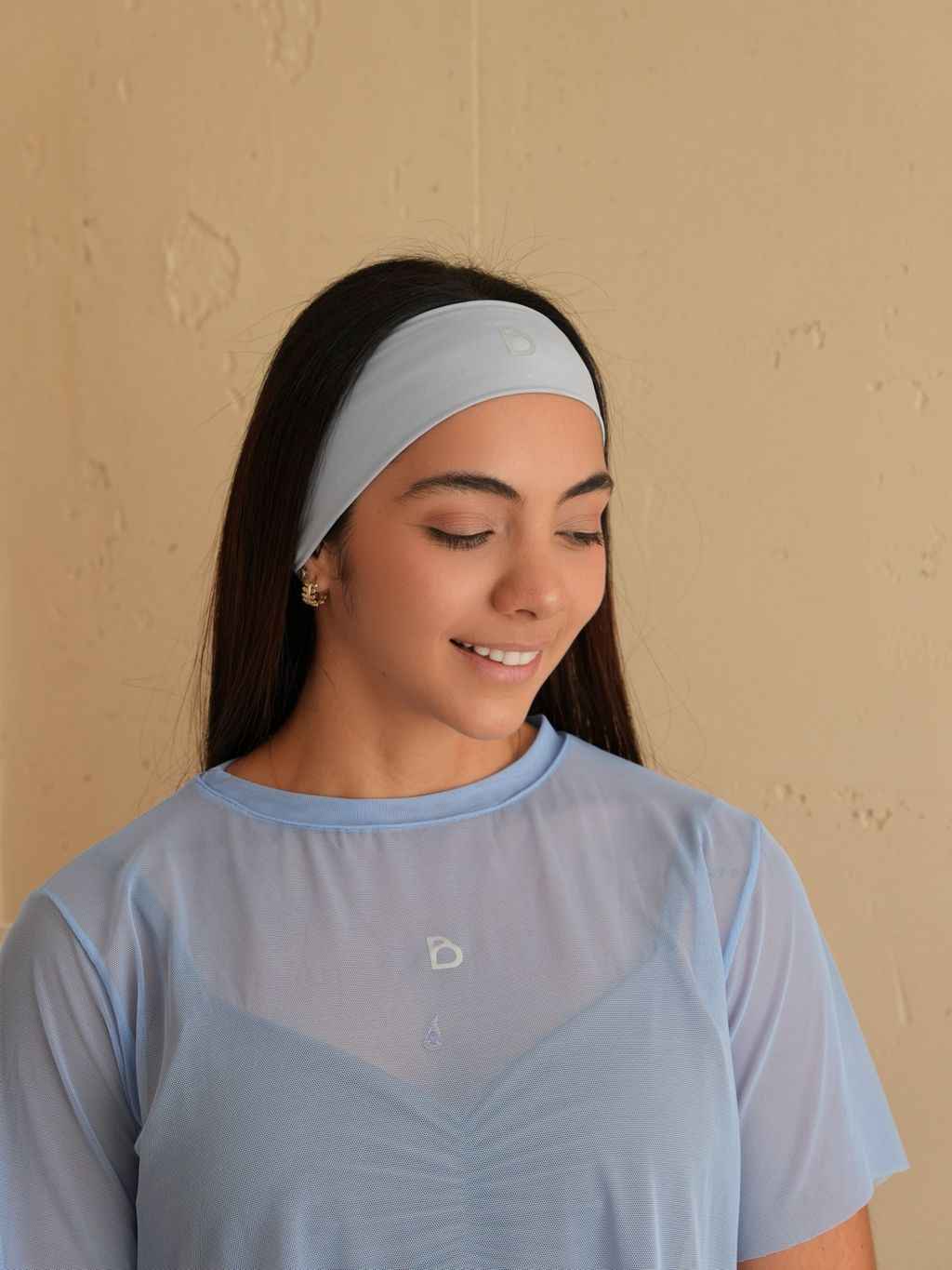 Camiseta Malla Fierce Baby Blue