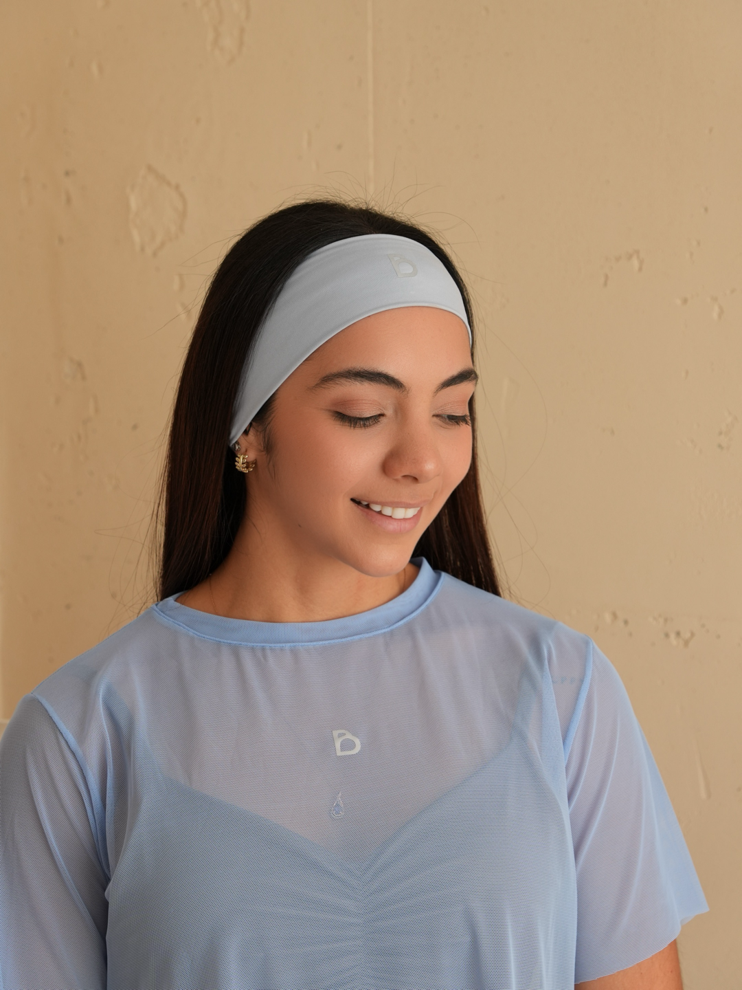 Camiseta Malla Fierce Baby Blue