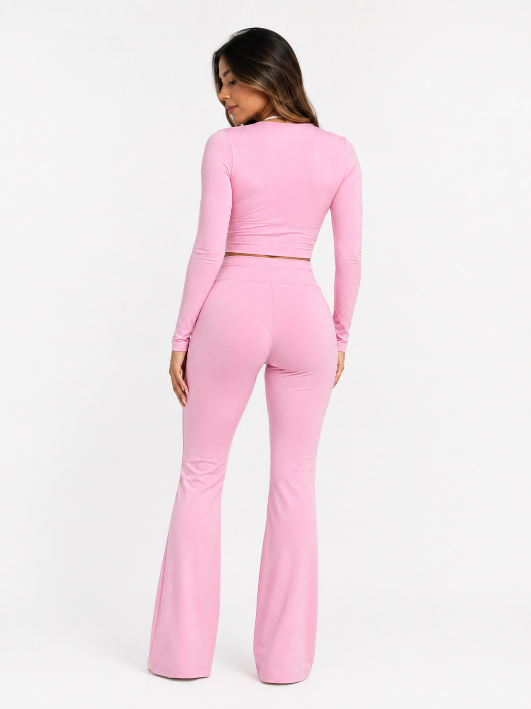 Set Legging & Top ML Ref 001 Rosado