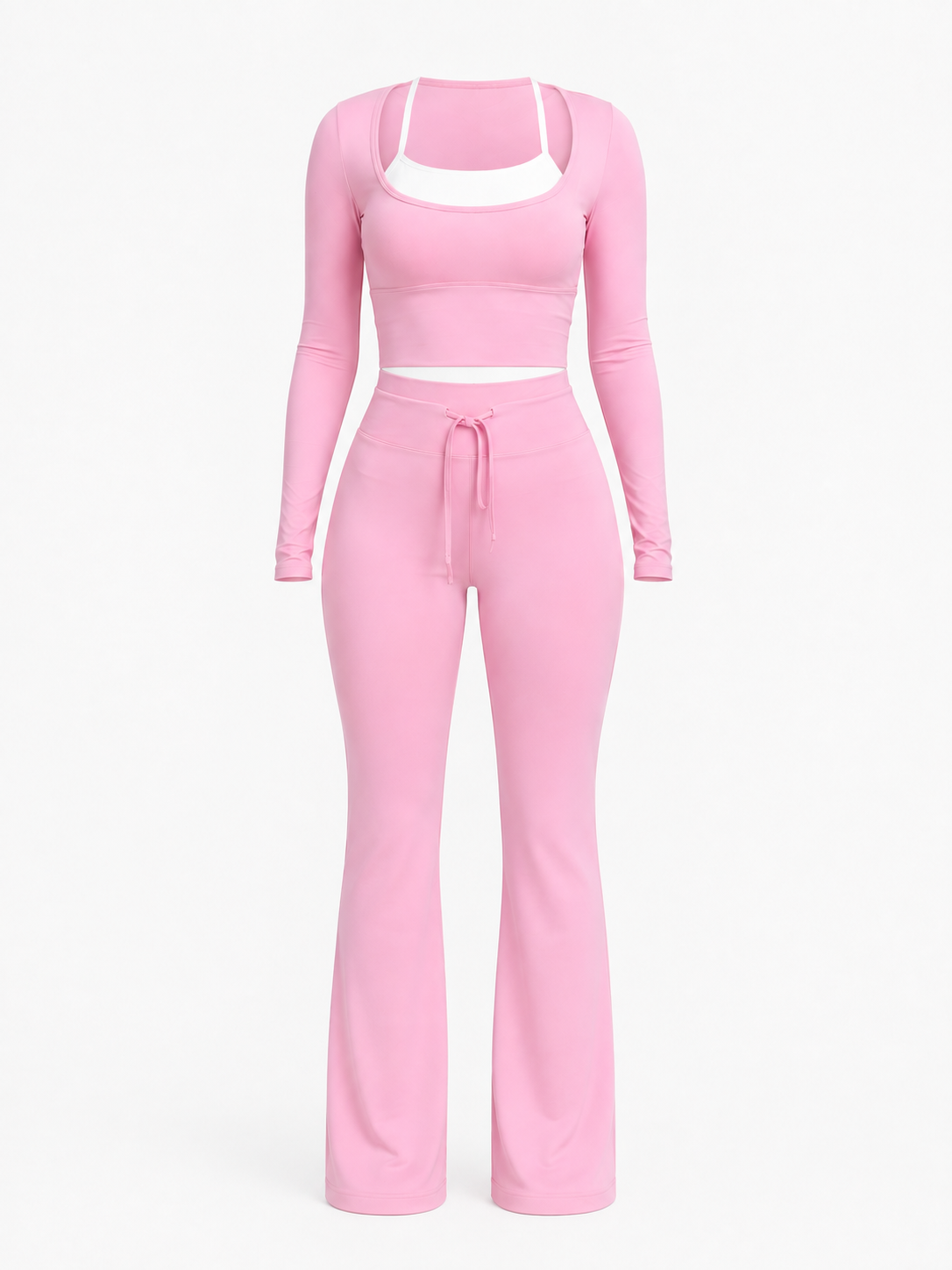 Set Legging & Top ML Ref 001 Rosado