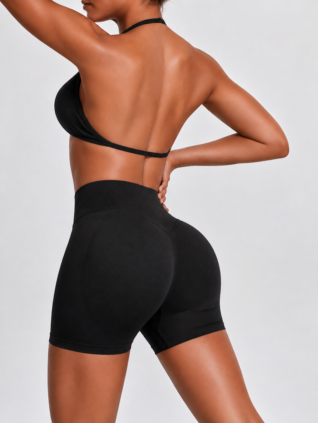 Set Short & Top Ref 001 Negro