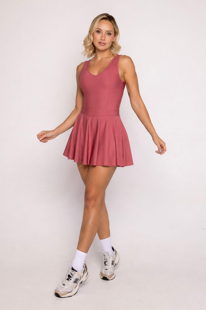 Enterizo Mate Elite Rosa Cobre