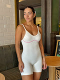 Enterizo Corto Glow Ref 6084 White