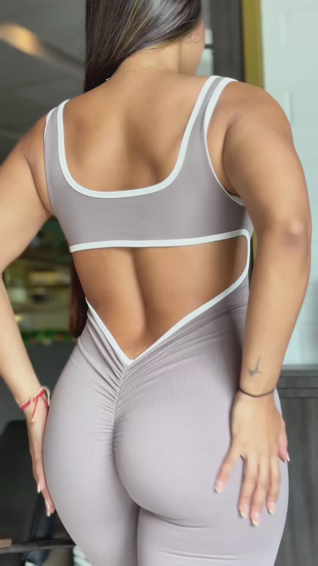 Enterizo Athenea Moka