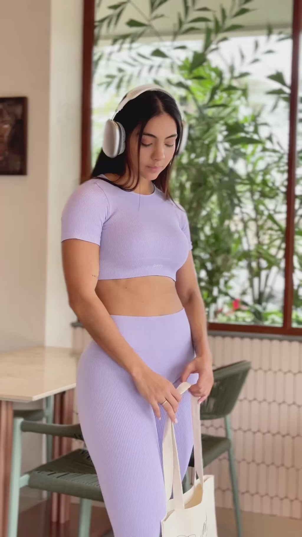 Set LG & Top B Day Lila