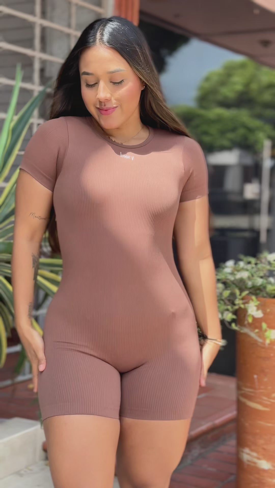 Enterizo Elevé Chocolate