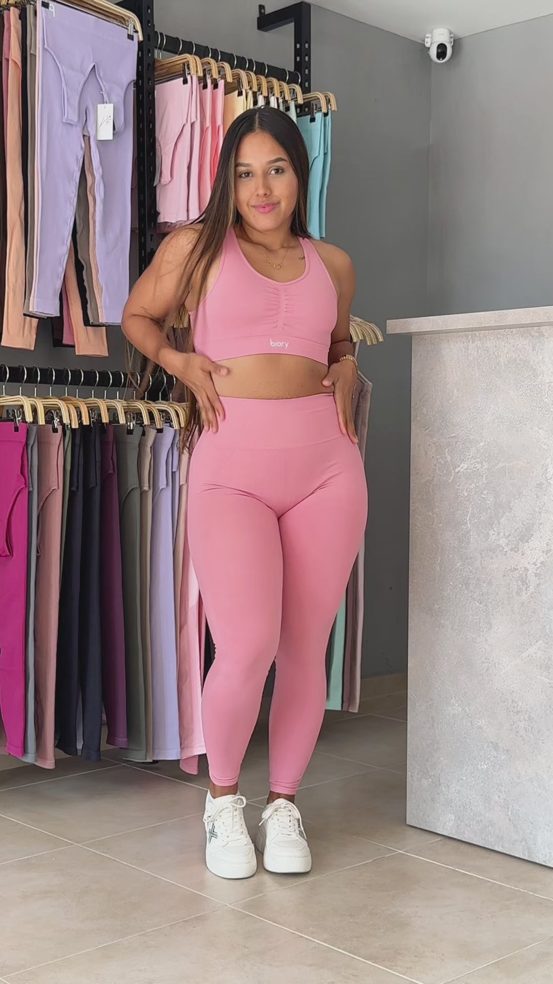 Set LG & Top Celine Palo Rosa